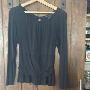 Black Women's  shirt by Marc Jacob’s cotton with back cut out . New without tag.